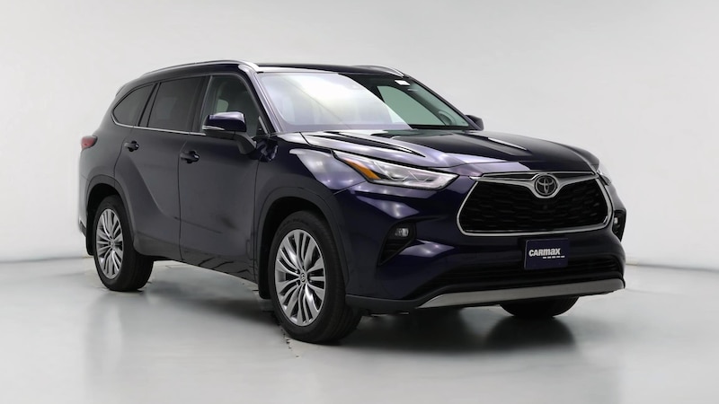 2021 Toyota Highlander Platinum Hero Image