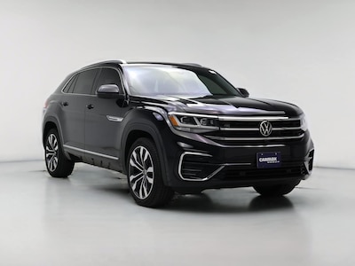 Black 2022 Volkswagen Atlas Cross Sport SEL Premium R-Line