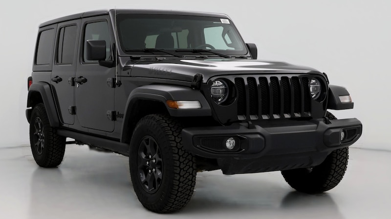 2021 Jeep Wrangler Unlimited Willys Hero Image