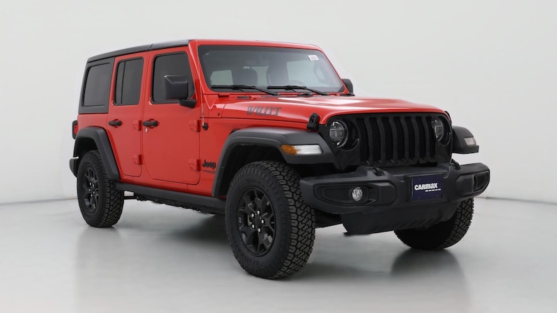 2021 Jeep Wrangler Unlimited Willys Hero Image