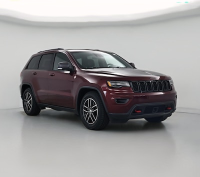 Red 2018 Jeep Grand Cherokee Trailhawk