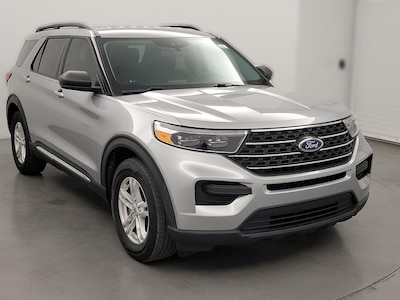 Silver 2022 Ford Explorer XLT