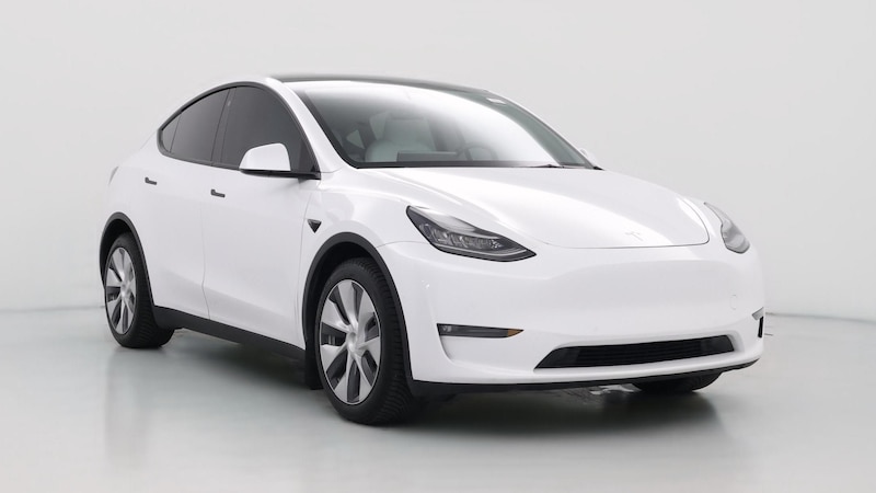 2021 Tesla Model Y Long Range Hero Image