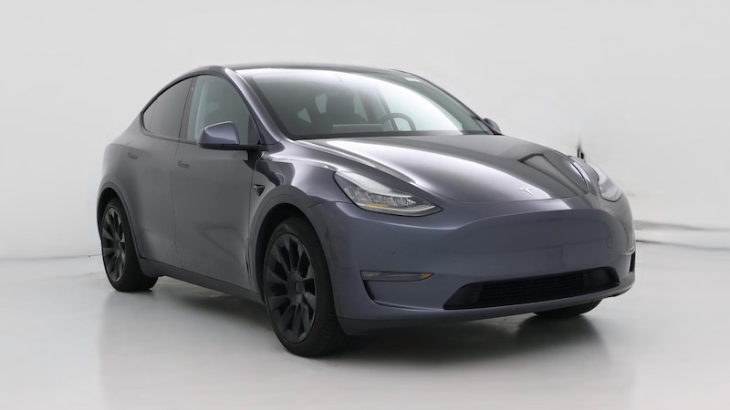 2020 Tesla Model Y Long Range Hero Image