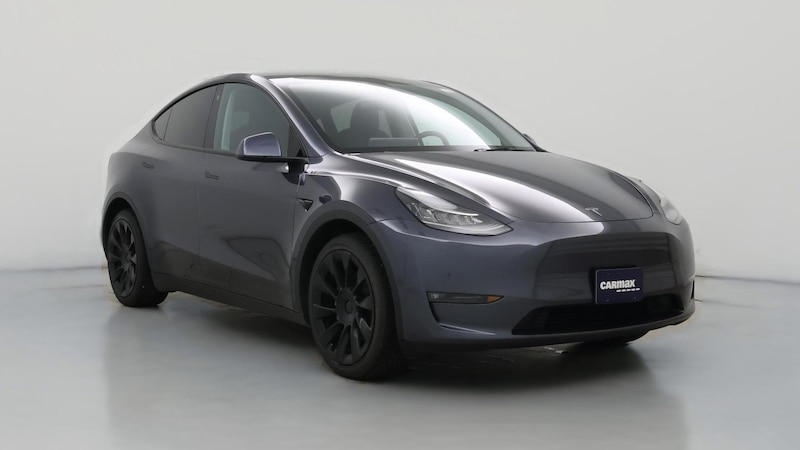 2021 Tesla Model Y Long Range Hero Image