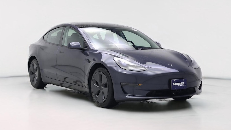 2022 Tesla Model 3 Long Range Hero Image