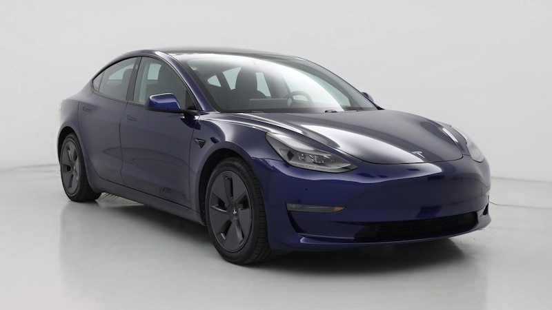 2021 Tesla Model 3 Long Range Hero Image