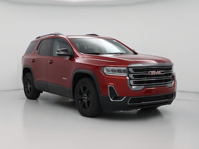 Red 2021 GMC Acadia AT4