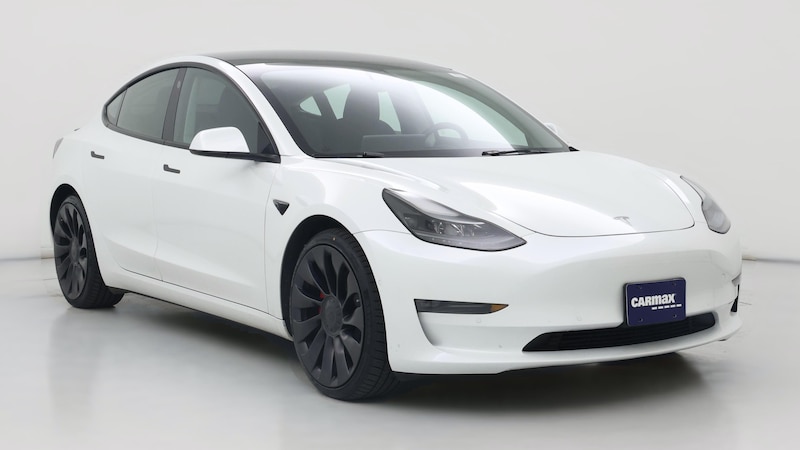 2022 Tesla Model 3 Performance Hero Image