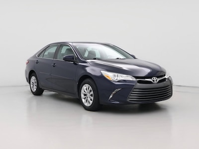 Blue 2015 Toyota Camry LE