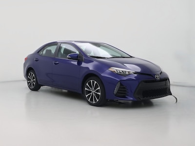 Blue 2019 Toyota Corolla SE