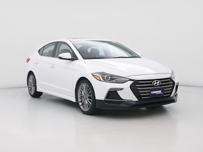 White 2018 Hyundai Elantra Sport
