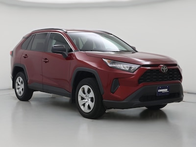 Red 2020 Toyota RAV4 LE