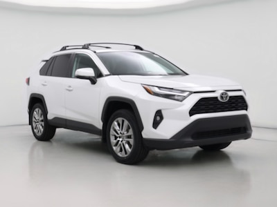 White 2023 Toyota RAV4 XLE Premium