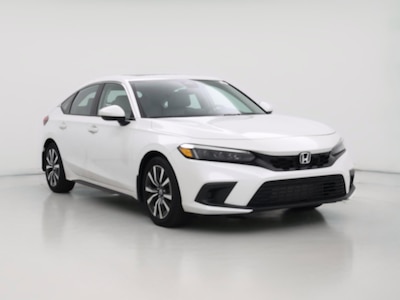White 2023 Honda Civic EX-L