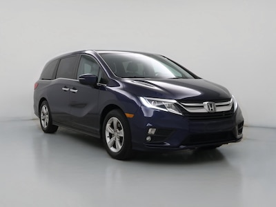 Blue 2018 Honda Odyssey EX-L