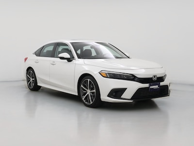 White 2022 Honda Civic Touring