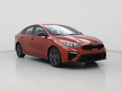 Orange 2021 Kia Forte GT-Line