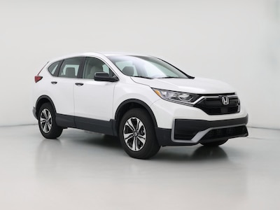 White 2021 Honda CR-V LX