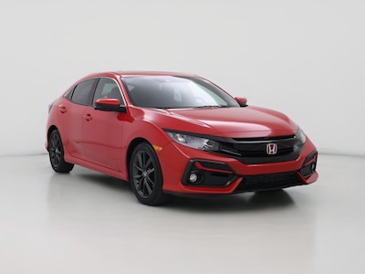Red 2020 Honda Civic EX