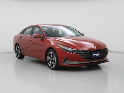 Red 2021 Hyundai Elantra Limited