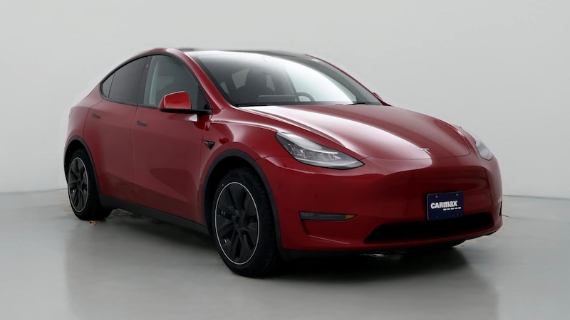 2021 Tesla Model Y Long Range Hero Image