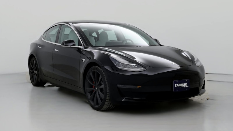 2020 Tesla Model 3 Performance Hero Image