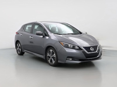 Gray 2021 Nissan Leaf SV