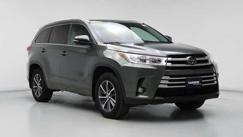 2018 Toyota Highlander XLE Hero Image