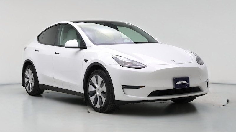 2021 Tesla Model Y Long Range Hero Image