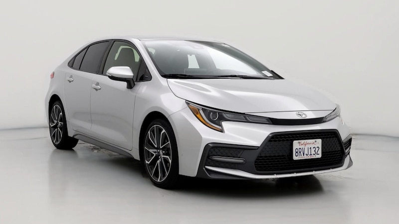 2020 Toyota Corolla SE Hero Image