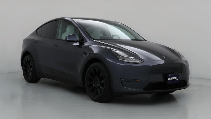 2021 Tesla Model Y Long Range Hero Image