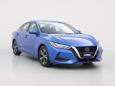 Blue 2021 Nissan Sentra SV