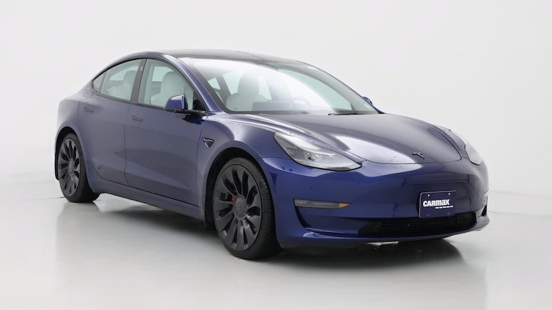 2022 Tesla Model 3 Performance Hero Image