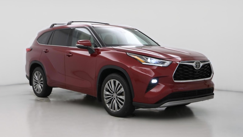 2021 Toyota Highlander Platinum Hero Image