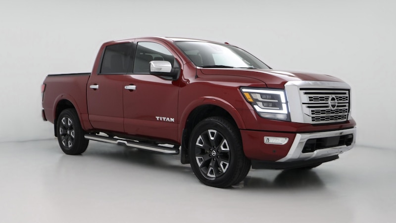 2021 Nissan Titan Platinum Reserve Hero Image