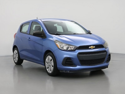 Blue 2017 Chevrolet Spark LS