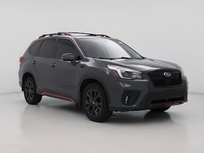 Gray 2021 Subaru Forester Sport