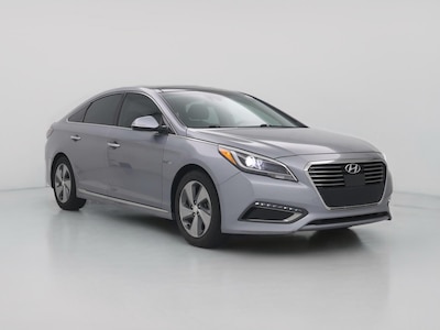 Gray 2017 Hyundai Sonata Hybrid Limited