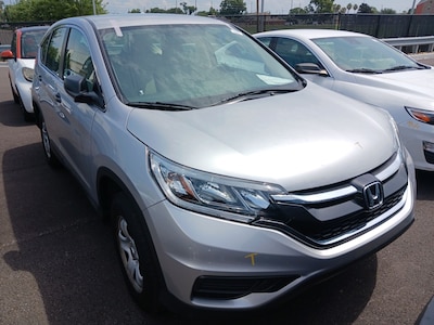 Silver 2016 Honda CR-V LX