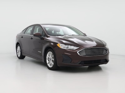 Black 2019 Ford Fusion Hybrid SE