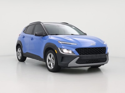 Blue 2022 Hyundai Kona SEL