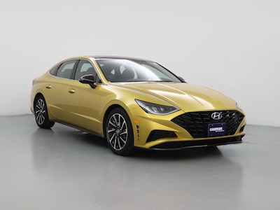 Yellow 2020 Hyundai Sonata SEL Plus