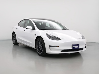 White 2022 Tesla Model 3 Long Range