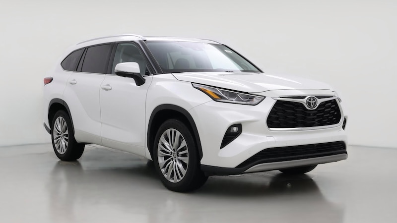 2023 Toyota Highlander Platinum Hero Image