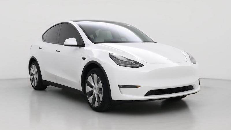 2021 Tesla Model Y Standard Range Hero Image