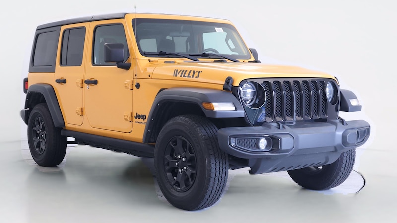 2021 Jeep Wrangler Unlimited Willys Hero Image
