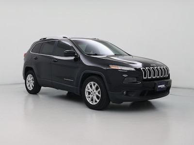 Black 2016 Jeep Cherokee Latitude
