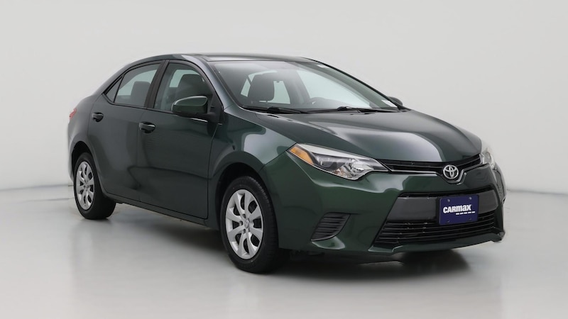 2016 Toyota Corolla LE Hero Image