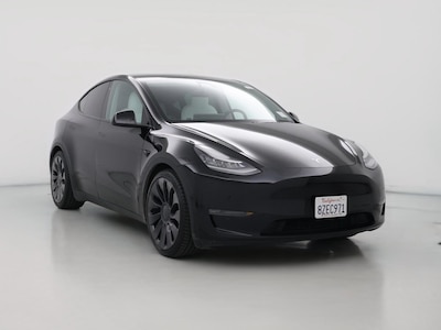 Black 2020 Tesla Model Y Performance